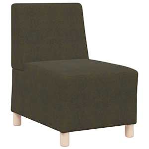 Modulová sedačka bez opěradel 3 pcs Zelená 55 x 74 x 82 cm - obrázek 4