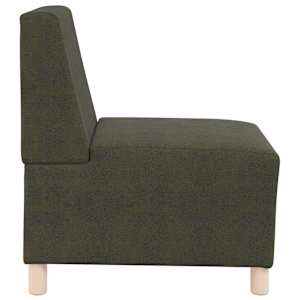 Modulová sedačka bez opěradel 3 pcs Zelená 55 x 74 x 82 cm - obrázek 6