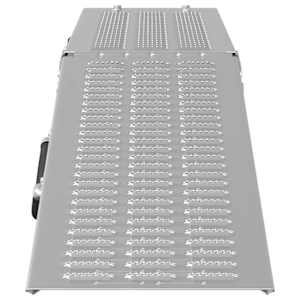 Skládací rampy 200 kg na rampu 2 pcs Stříbrná 166 x 23 x 4,5 cm - obrázek 5