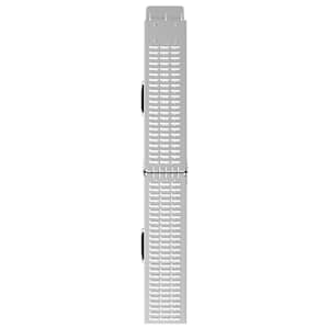 Skládací rampy 200 kg na rampu 2 pcs Stříbrná 166 x 23 x 4,5 cm - obrázek 8