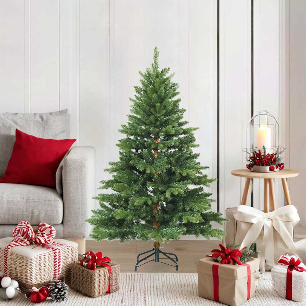 Sapin de Noël Artificiel à Branches Articulées Vert 120 cm