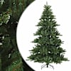 vidaXL Kunstlik kokkupandav j&otilde;ulupuu Roheline 240 cm PVC, teras