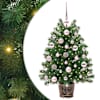 vidaXL Tehisj&otilde;ulupuu koos 150 LED-iga Roheline 75 cm PE ja PVC