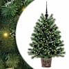 vidaXL Tehisj&otilde;ulupuu Roheline 95 cm PE ja PVC