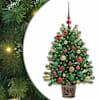 vidaXL Tehisj&otilde;ulupuu Roheline 95 cm PE ja PVC