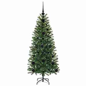 Umělý vánoční stromeček s stojanem Zelená 120 cm PE a PVC - obrázek 4