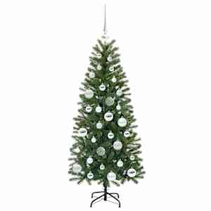 Umělý vánoční stromeček s stojanem Zelená 120 cm PE a PVC - obrázek 4