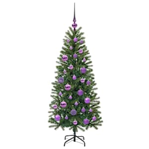 Umělý vánoční stromeček s stojanem Zelená 120 cm PE a PVC - obrázek 4