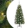 vidaXL Tehisj&otilde;ulupuu Roheline 150 cm PE ja PVC