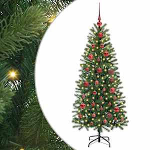 Umělý vánoční stromeček s stojanem Zelená 150 cm PE a PVC - obrázek 2