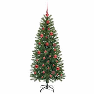 Umělý vánoční stromeček s stojanem Zelená 150 cm PE a PVC - obrázek 4