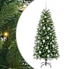 vidaXL Tehisj&otilde;ulupuu Roheline 150 cm PE ja PVC