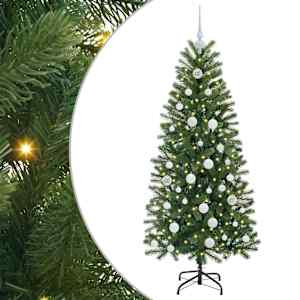 Umělý vánoční stromeček s stojanem Zelená 150 cm PE a PVC - obrázek 2