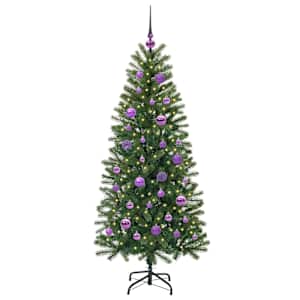 Umělý vánoční stromeček s stojanem Zelená 150 cm PE a PVC - obrázek 3