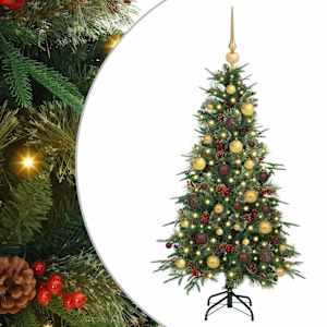 Umělý Skládací Vánoční Strom s stojanem Zelená 120 cm PE a PVC - obrázek 2