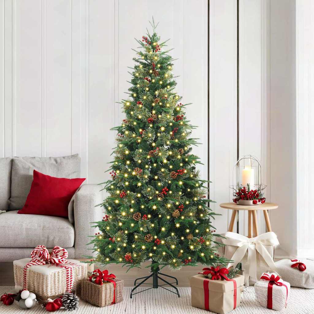 Sapin de Noël Artificiel à Branches Articulées Vert 180 cm