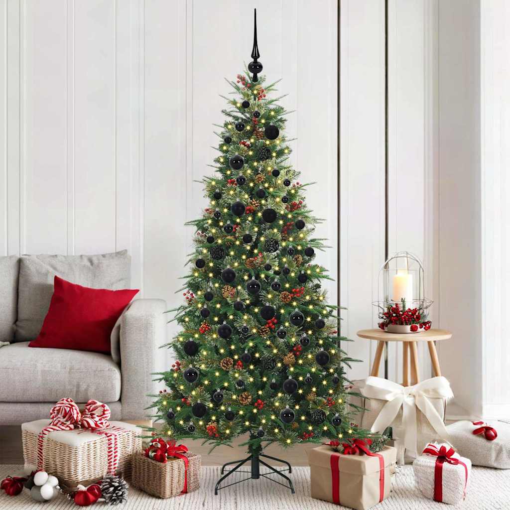 Sapin de Noël Artificiel à Branches Articulées Vert 180 cm