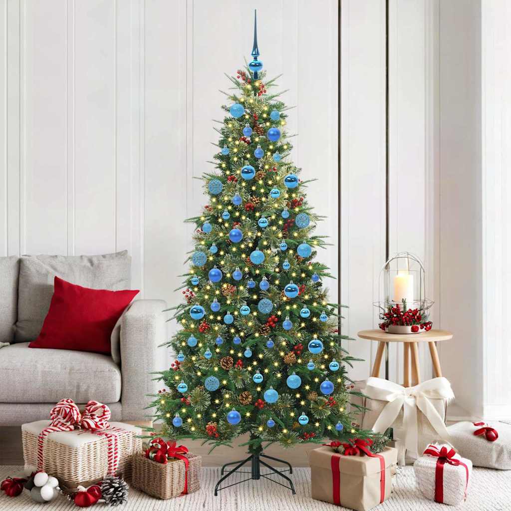 Sapin de Noël Artificiel à Branches Articulées Vert 180 cm