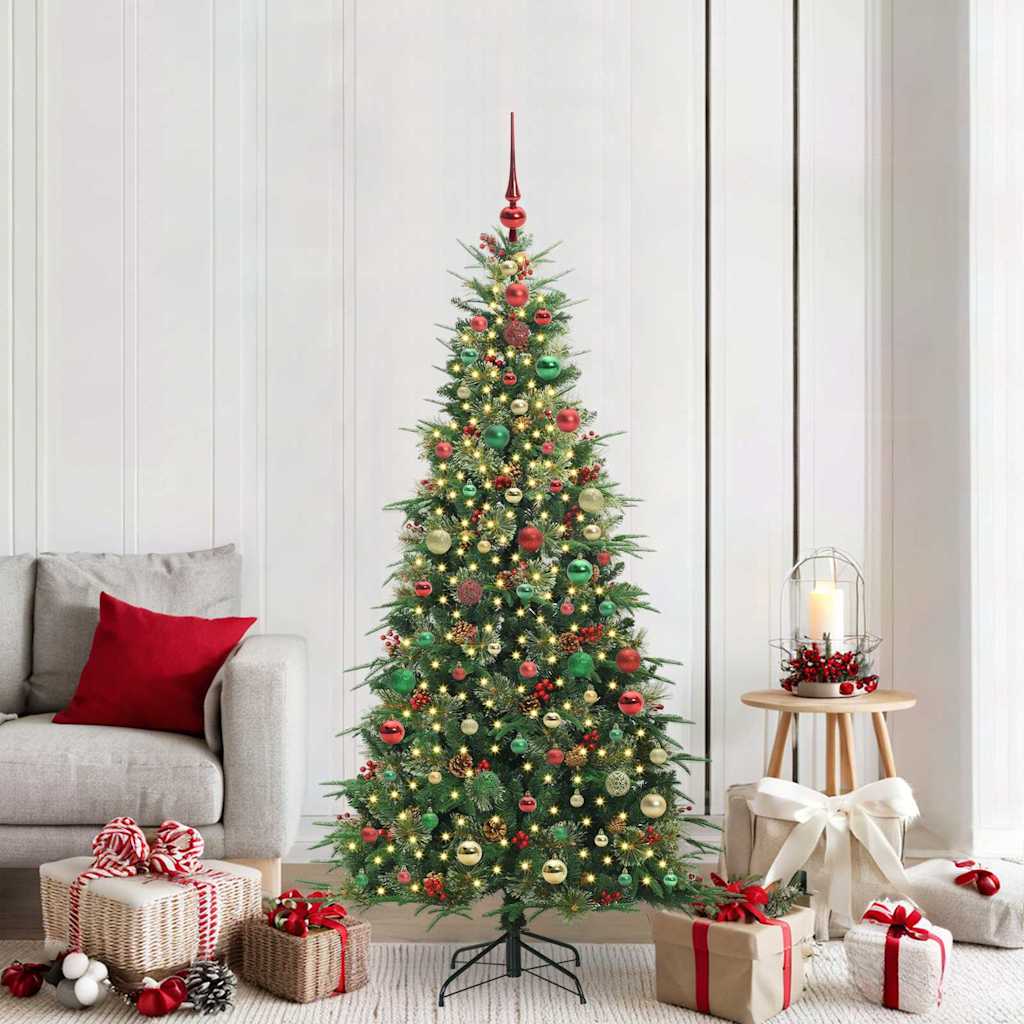 Sapin de Noël Artificiel à Branches Articulées Vert 180 cm
