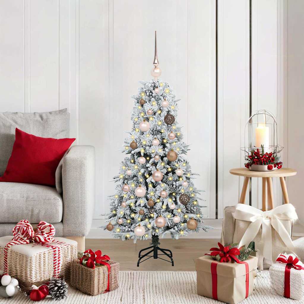 Sapin de Noël Artificiel à Branches Articulées Vert 120 cm