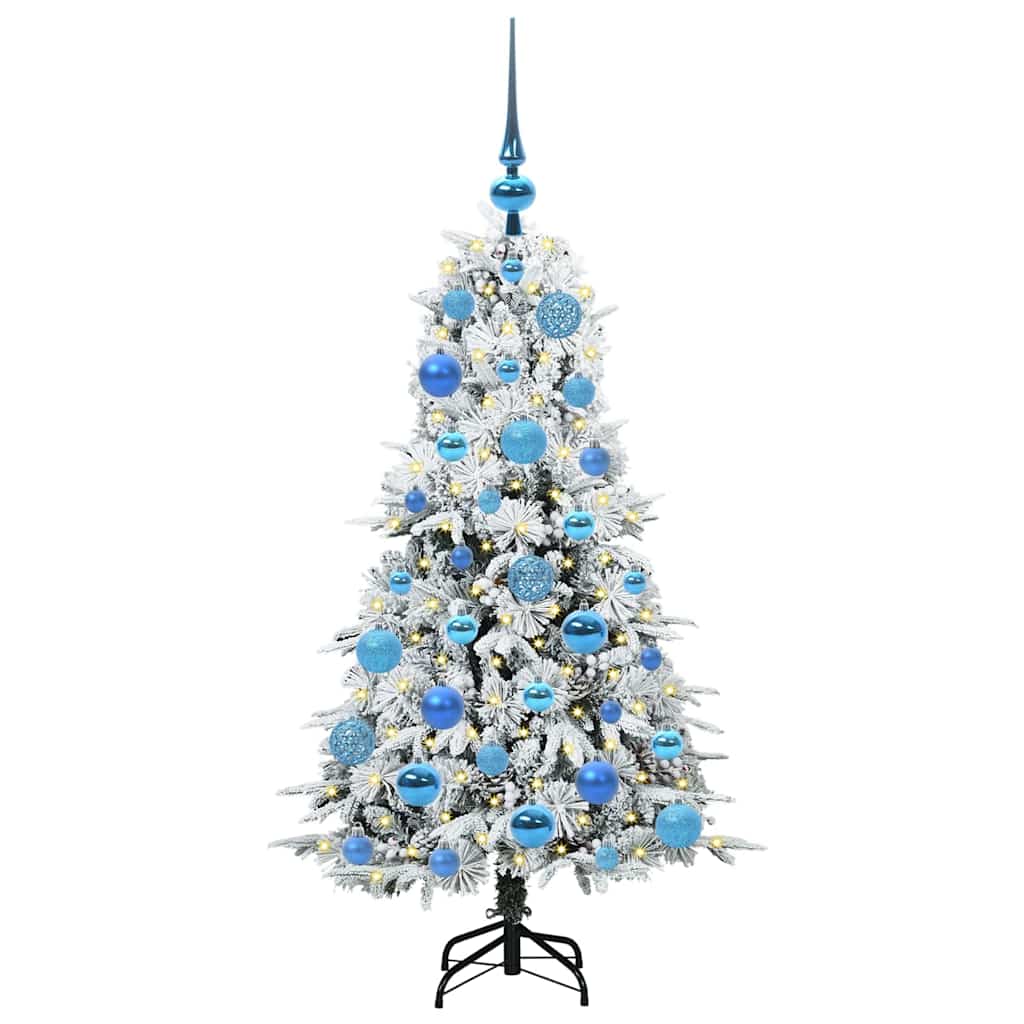 Thumbnail - vidaXL Künstlicher klappbarer Weihnachtsbaum Grün 120 cm PE und PVC