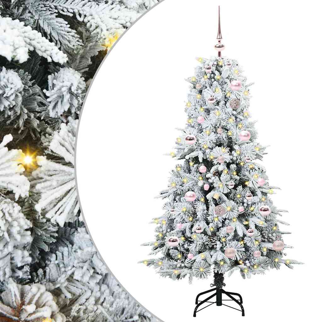 Sapin de Noël Artificiel à Branches Articulées Vert 150 cm