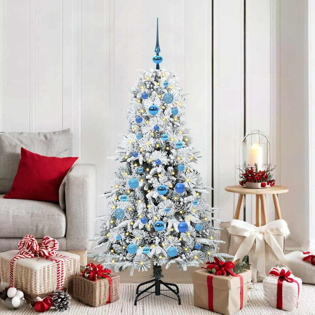 Sapin de Noël Artificiel à Branches Articulées Vert 150 cm