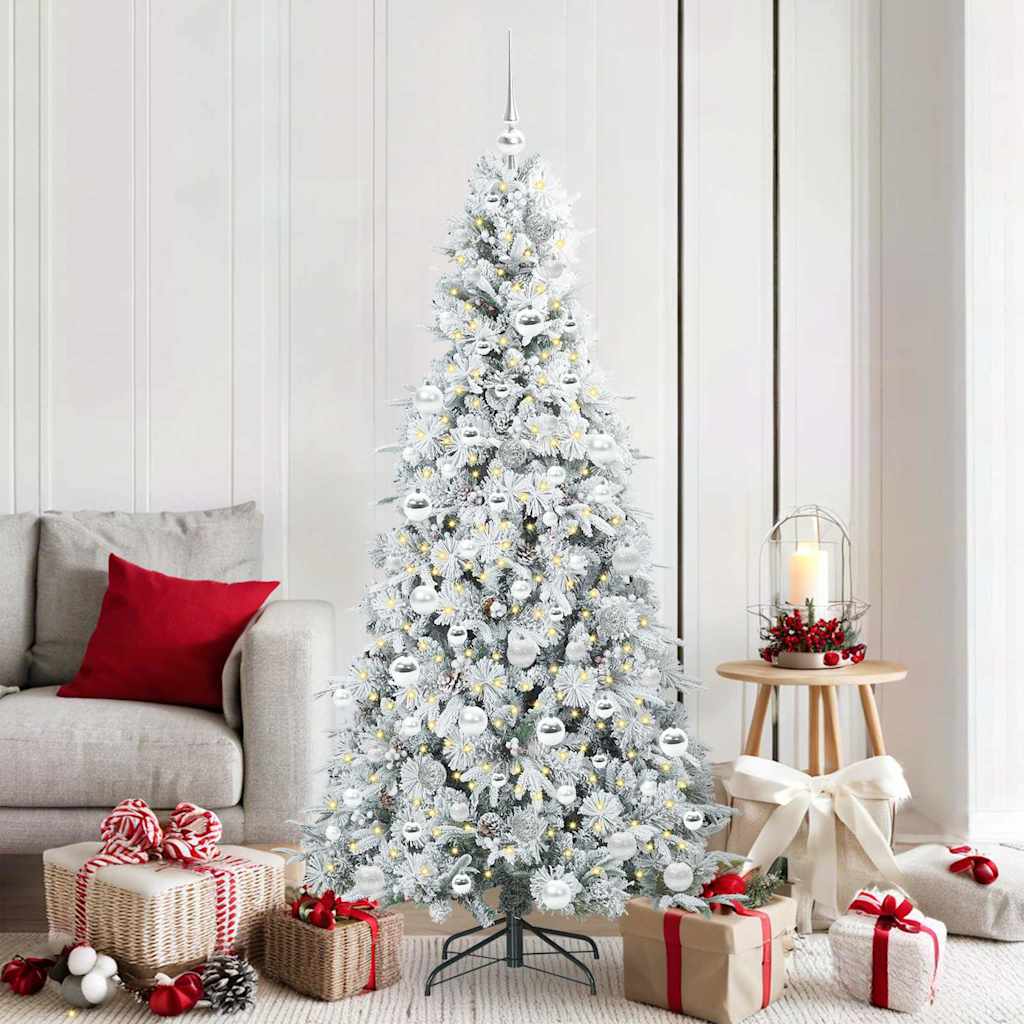 Sapin de Noël Artificiel à Branches Articulées Vert 180 cm