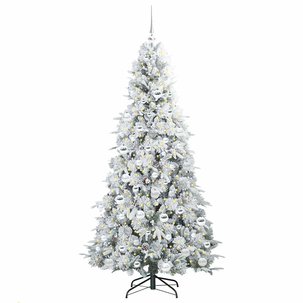 Thumbnail - vidaXL Künstlicher klappbarer Weihnachtsbaum Grün 180 cm PE und PVC
