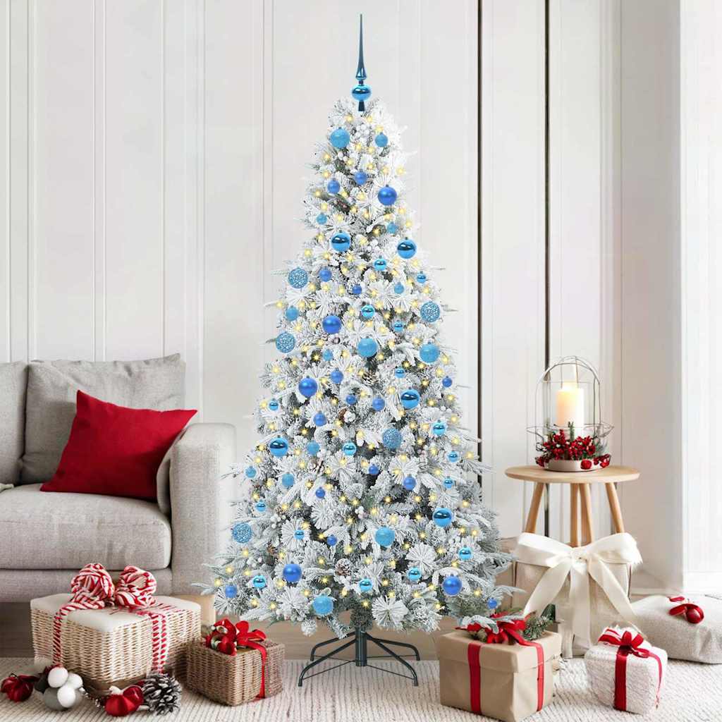 Sapin de Noël Artificiel à Branches Articulées Vert 180 cm