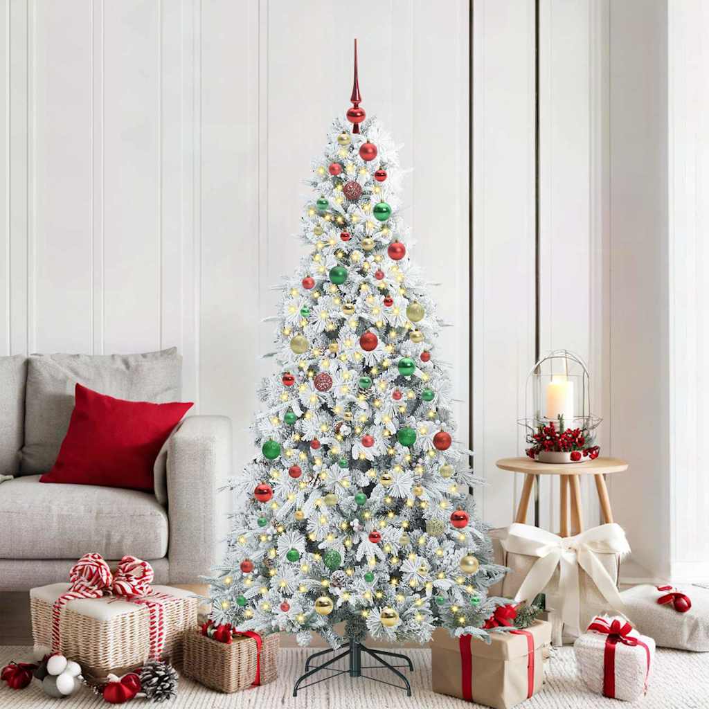 Sapin de Noël Artificiel à Branches Articulées Vert 180 cm
