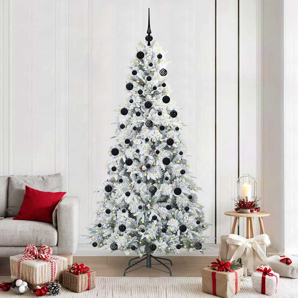 Sapin de Noël Artificiel à Branches Articulées Vert 210 cm