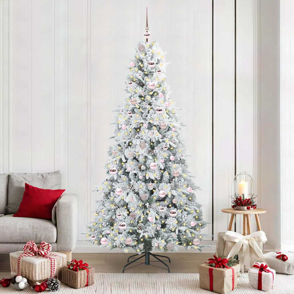 Sapin de Noël Artificiel à Branches Articulées Vert 210 cm