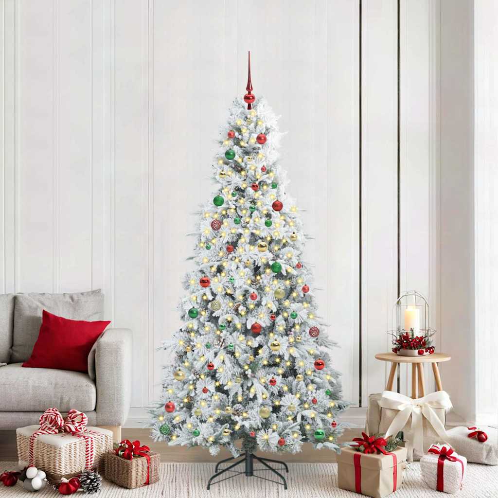 Sapin de Noël Artificiel à Branches Articulées Vert 210 cm