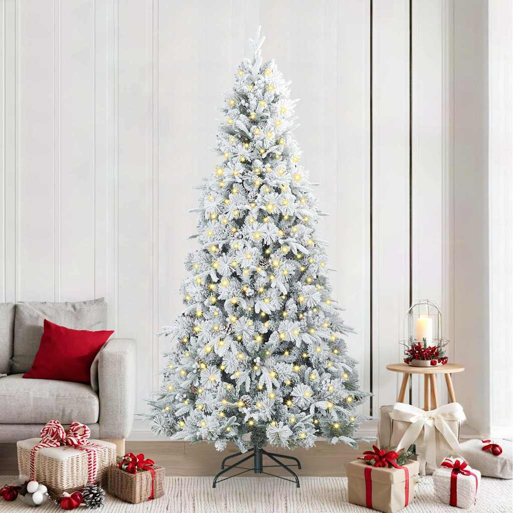 Sapin de Noël Artificiel à Branches Articulées Vert 240 cm