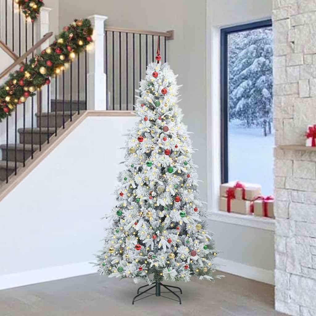 Sapin de Noël Artificiel à Branches Articulées Vert 240 cm
