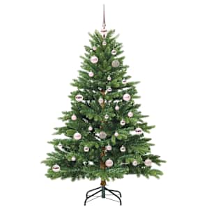 Umělý vánoční stromeček s stojanem Zelená 150 cm PE a PVC - obrázek 3