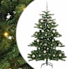 vidaXL Kunstlik kokkupandav j&otilde;ulupuu Roheline 150 cm PVC ja teras