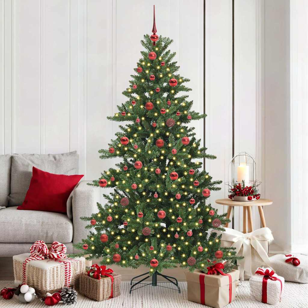 Sapin de Noël Artificiel à Branches Articulées 180 cm PVC