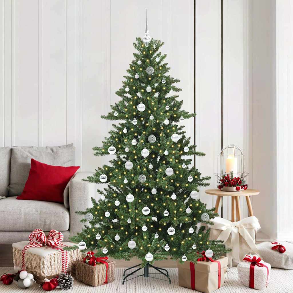 Sapin de Noël Artificiel à Branches Articulées 180 cm PVC