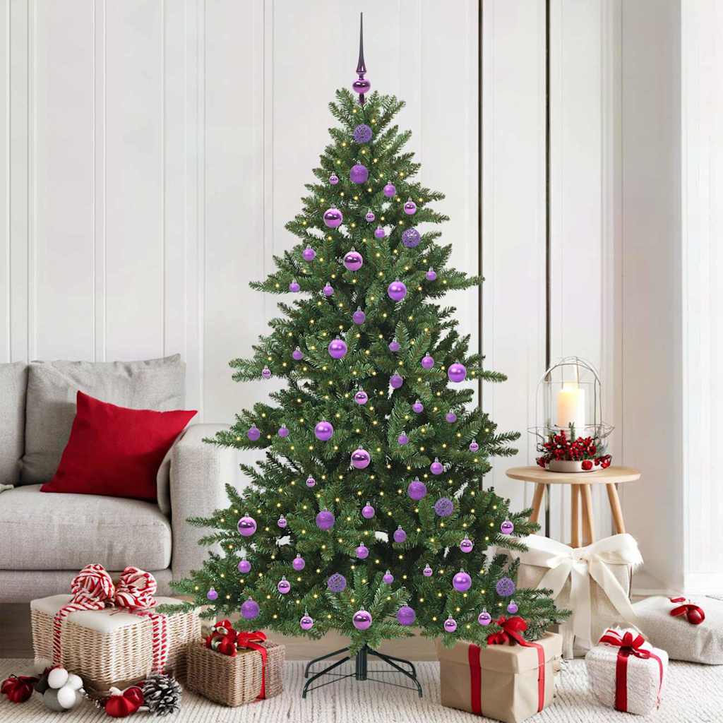 Sapin de Noël Artificiel à Branches Articulées 180 cm PVC