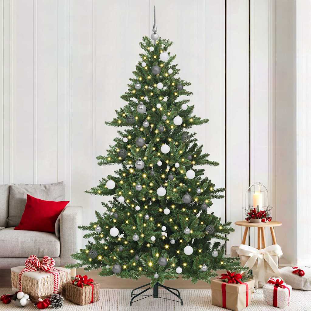 Sapin de Noël Artificiel à Branches Articulées 210 cm PVC