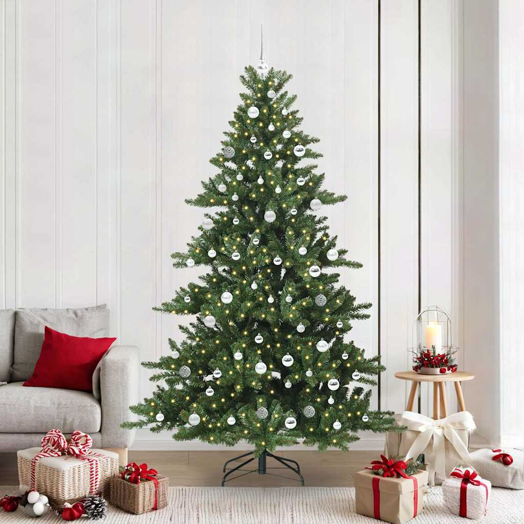 Sapin de Noël Artificiel à Branches Articulées 210 cm PVC