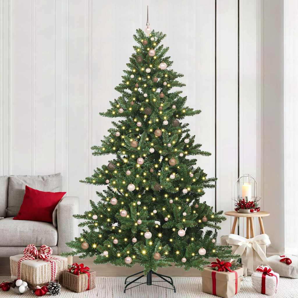 Sapin de Noël Artificiel à Branches Articulées 240 cm PVC