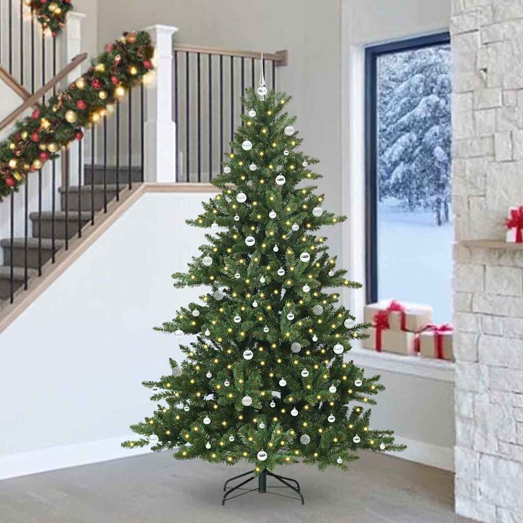 Sapin de Noël Artificiel à Branches Articulées 240 cm PVC