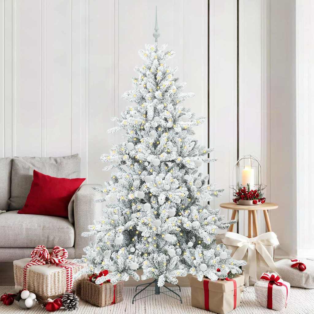 Sapin de Noël Artificiel à Branches Articulées 180 cm PVC