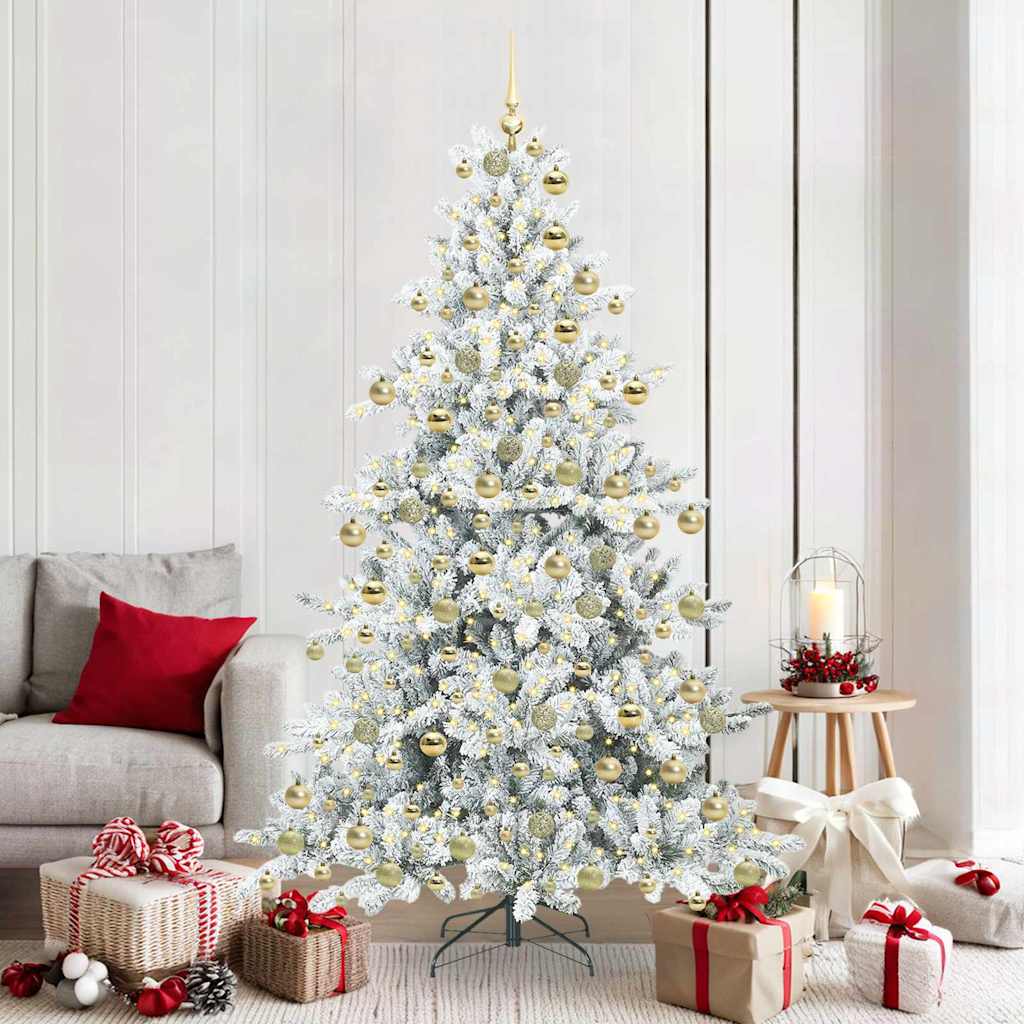 Sapin de Noël Artificiel à Branches Articulées 180 cm PVC