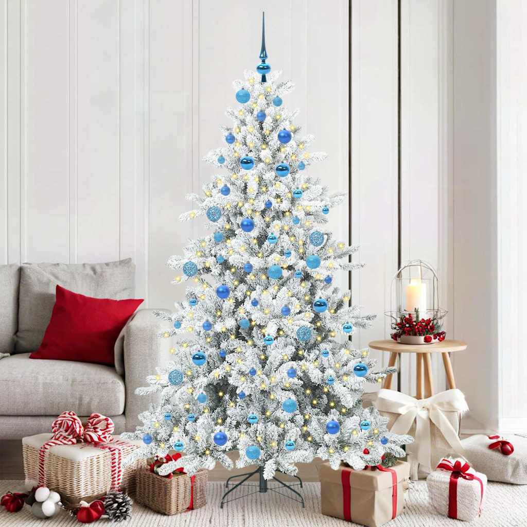 Sapin de Noël Artificiel à Branches Articulées 180 cm PVC