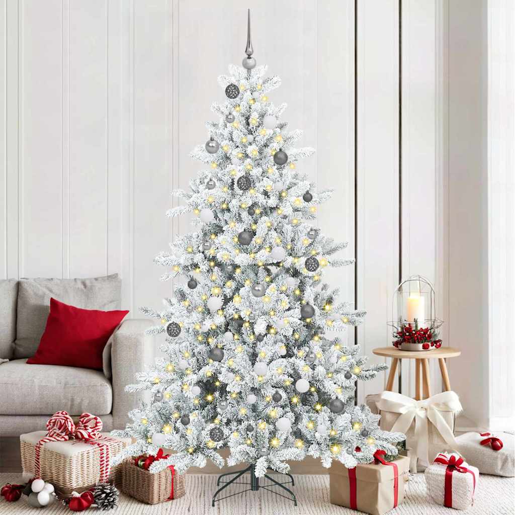 Sapin de Noël Artificiel à Branches Articulées 210 cm PVC