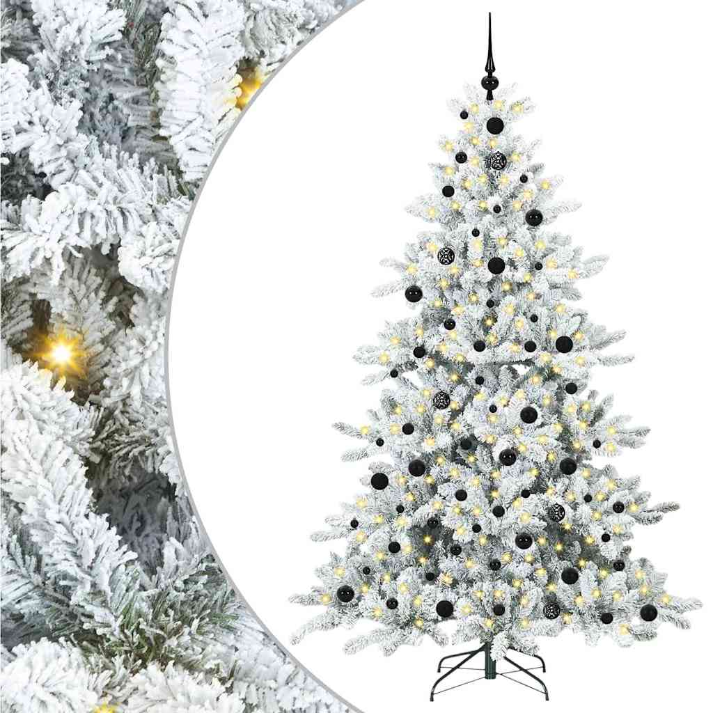 Sapin de Noël Artificiel à Branches Articulées 210 cm PVC